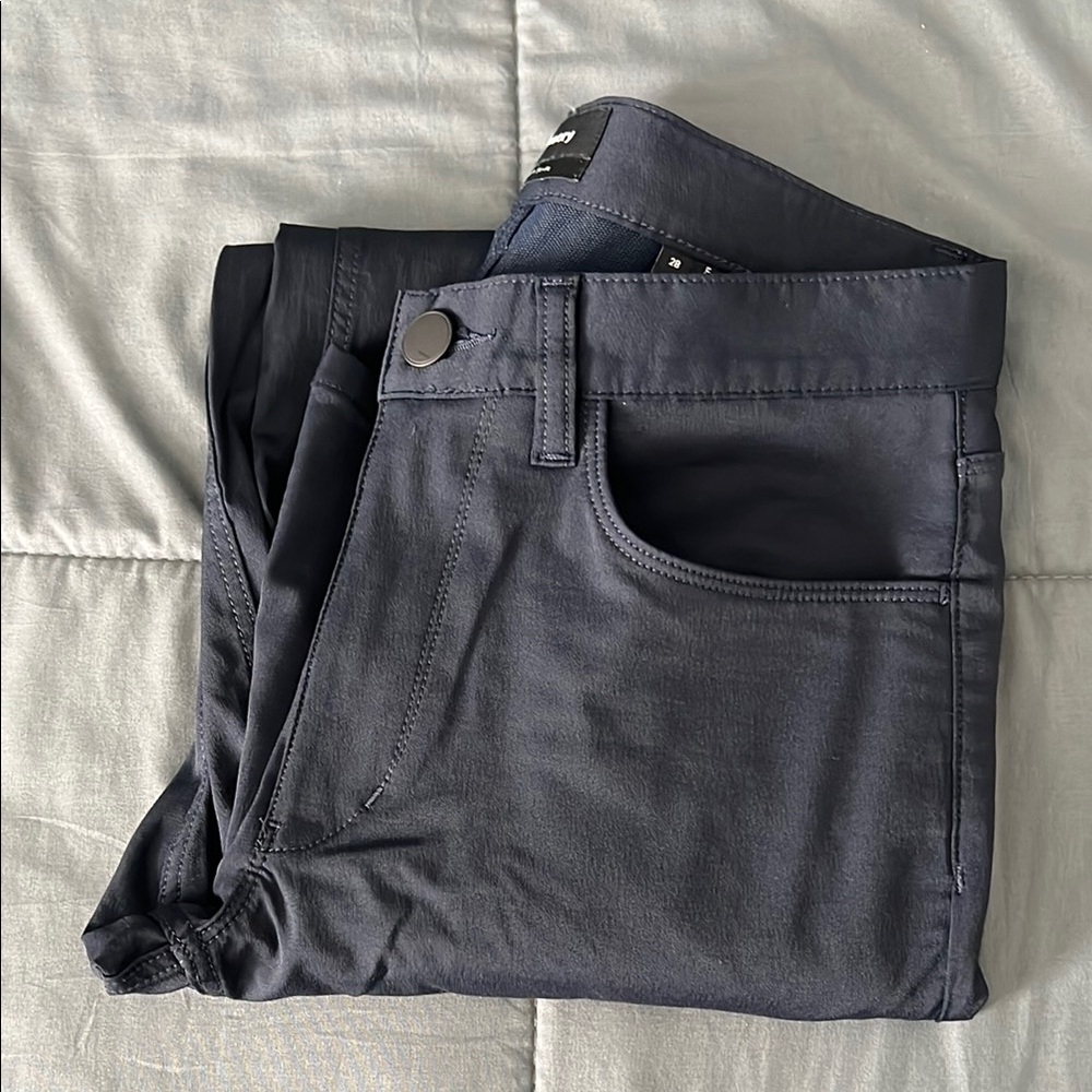 Theory Raffi Slim Fit Lightweight Nylon Pant Size 28